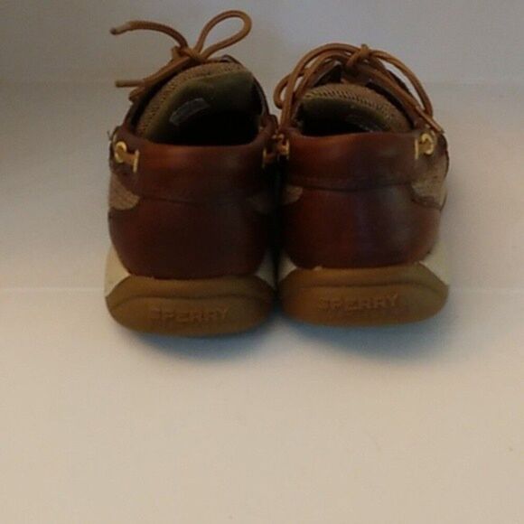 Sperry Size 6M Size 6 Medium Top Sliders Boat Slip On Shoes Leather - Picture 7 of 11